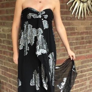 Nicole Miller COLLECTION Dress Black Metallic, 4